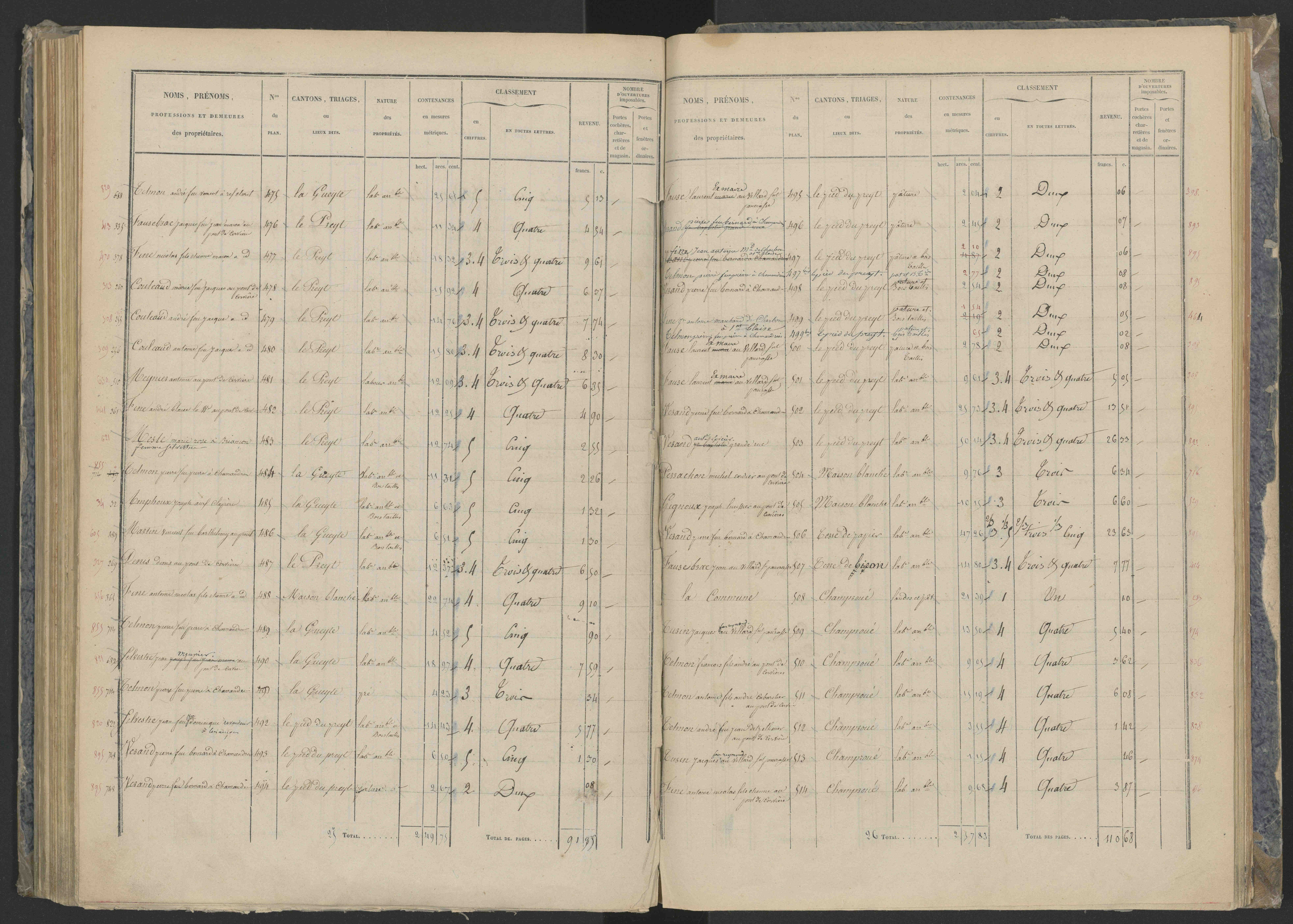 Briançon - 3 P 281/4 - 3 P 281/4 - Section D 