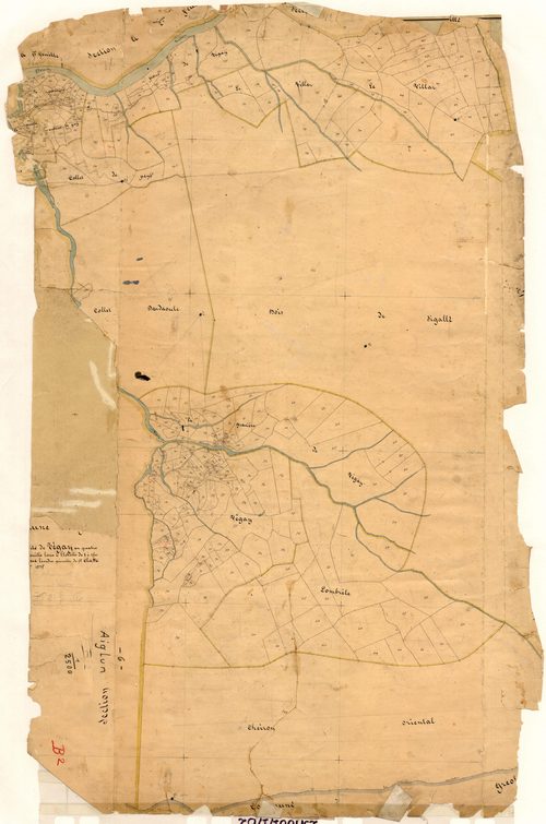 Végay. - Plan de section, B2