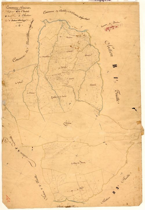 L'Hubac, l'Hubac. - Plan de section, A2