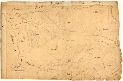 Barlet, Pestré. - Plan de section, B1