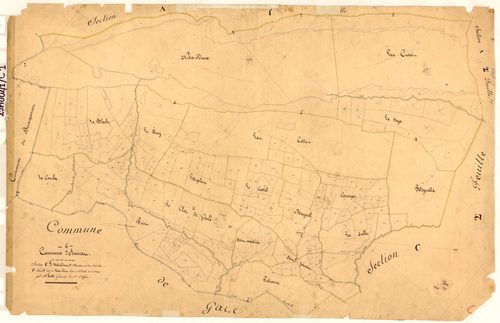 Barlet, Pestré. - Plan de section, C1