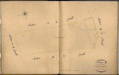 Le Haut Thorenc. - Plan de section, B2