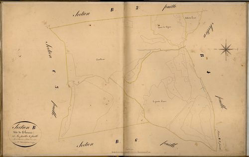 Le Haut Thorenc. - Plan de section, B3