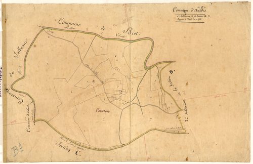 Saint-Claude. - Plan de section, B1
