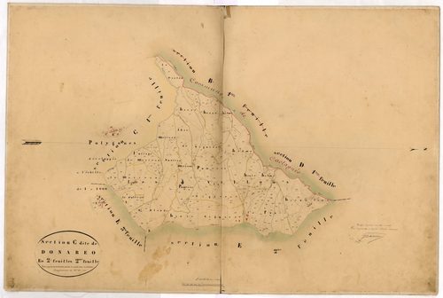 Donareo. - Plan de section, C2