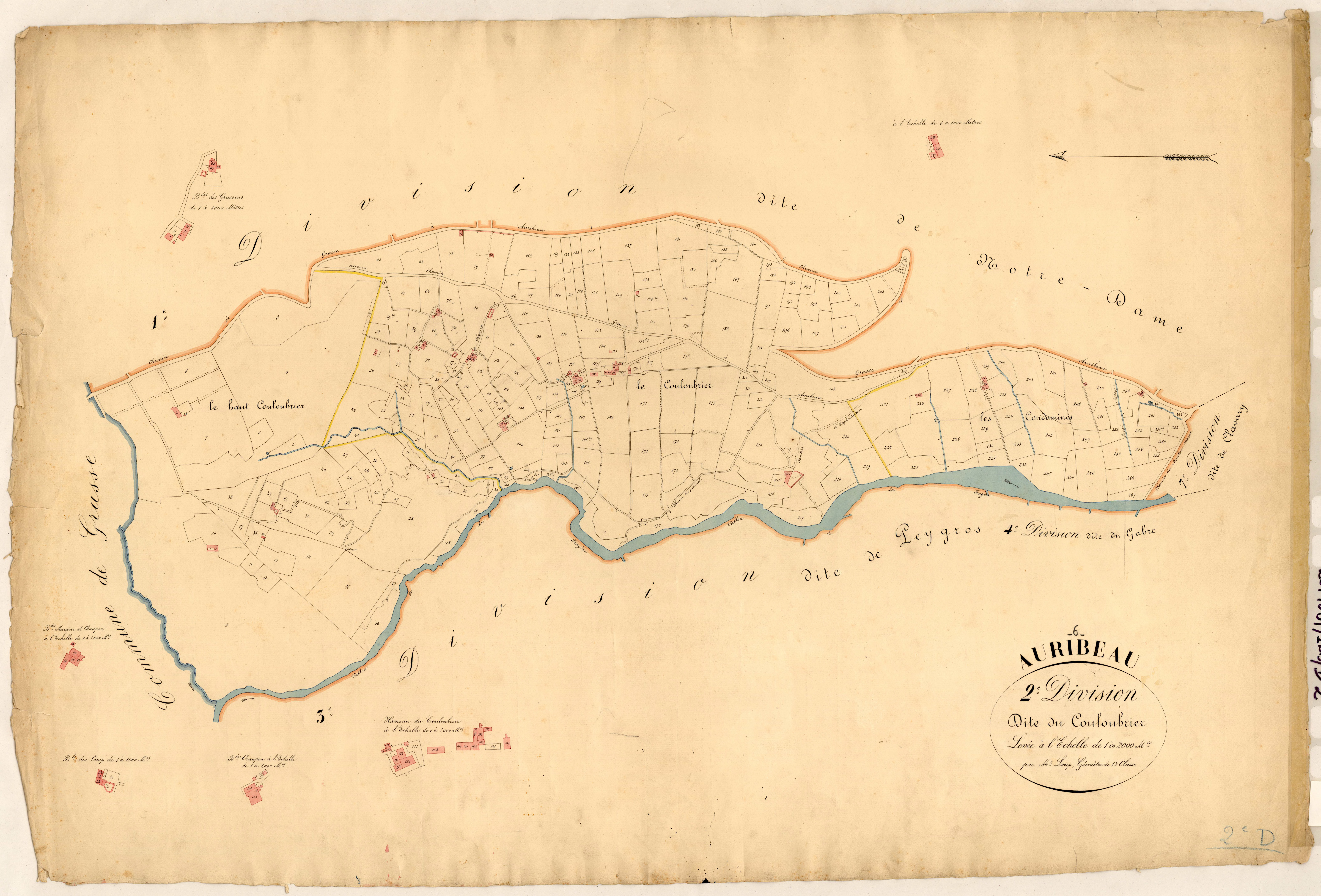Couloubrier. - Plan de section, 2