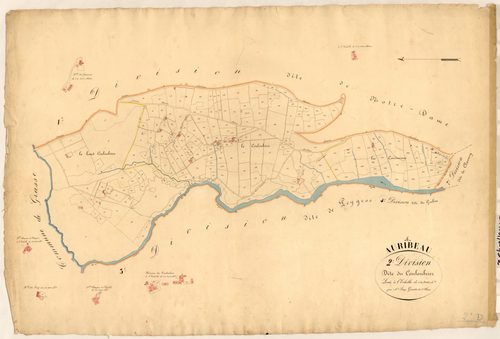 Couloubrier. - Plan de section, 2