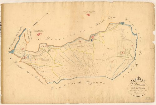 Clavary. - Plan de section, 7