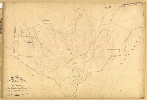 Saint-Martin. - Plan de section, C2