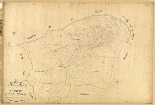 Saint-Martin. - Plan de section, C4