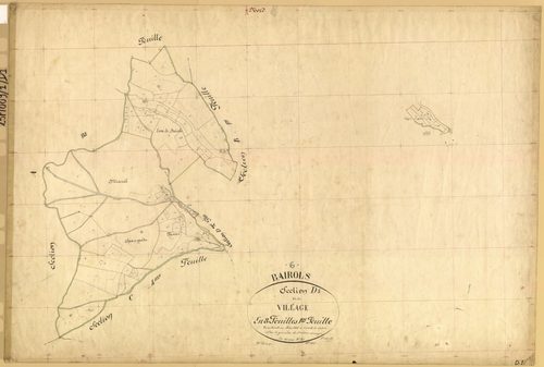 Le Village. - Plan de section, D1