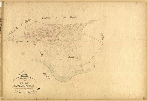 Le Village. - Plan de section, D3