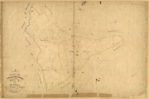 Beaulieu. - Plan de section, B2