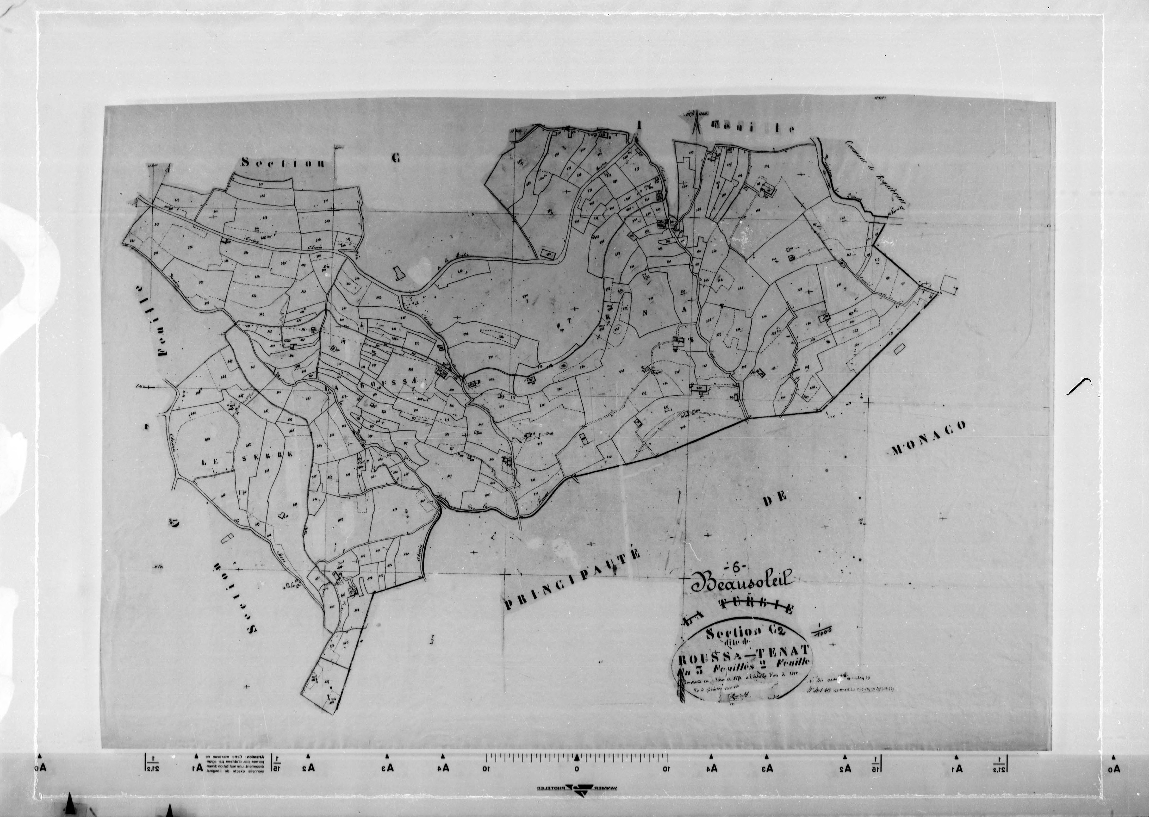 Roussa Tenat. - Plan de section, C2