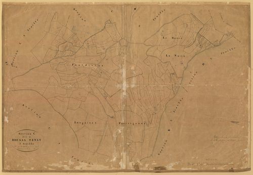Roussa Tenat. - Plan de section, C3