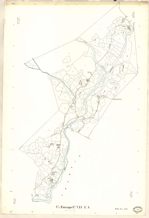 (développement). - Plan de section, VII(d)