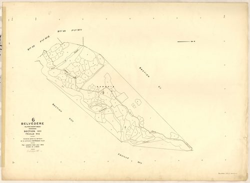 Plan de section, VIII2