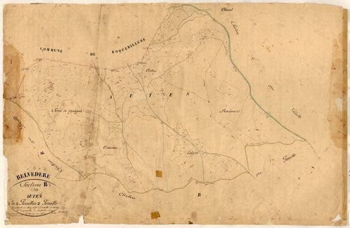 Autes. - Plan de section, B2