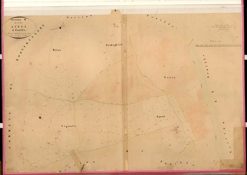 Autes. - Plan de section, B4