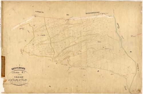 Village. - Plan de section, C1