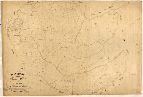 Saint Blaise. - Plan de section, D4