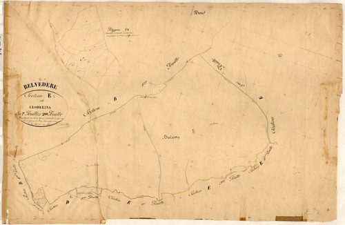 Clodeleva. - Plan de section, E2