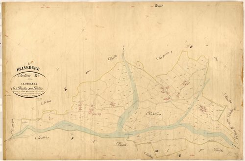 Clodeleva. - Plan de section, E4