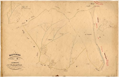 Clodeleva. - Plan de section, E5