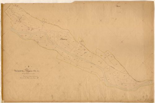Clodeleva (développement). - Plan de section, E6(d)