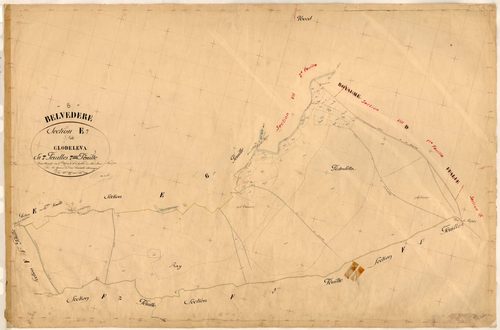 Clodeleva. - Plan de section, E7