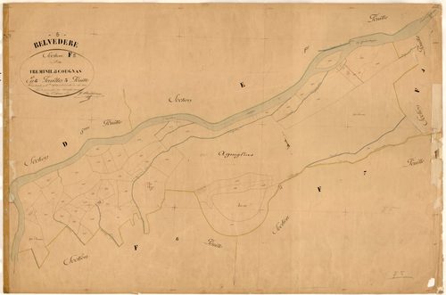Treminil et Cougnas. - Plan de section, F5