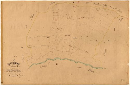 Treminil et Cougnas. - Plan de section, F7
