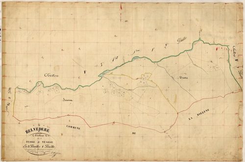 Tuore et Veseou. - Plan de section, G1