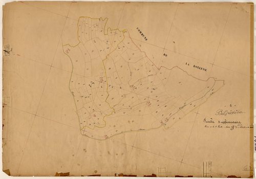 Tuore et Veseou (développement). - Plan de section, G3(d)