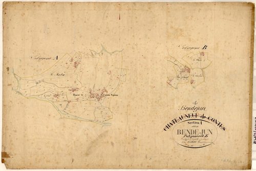 Bendejun (développement). - Plan de section, A(d)