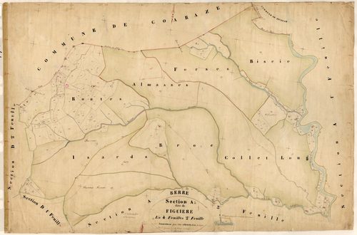 Figuiere. - Plan de section, A2