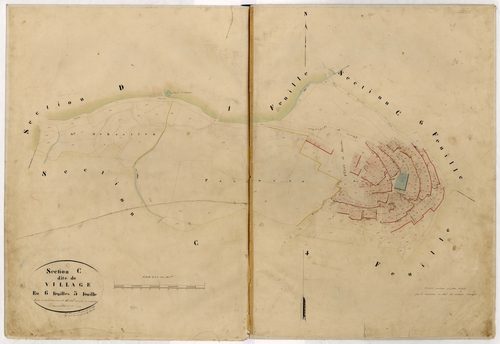 Village. - Plan de section, C5