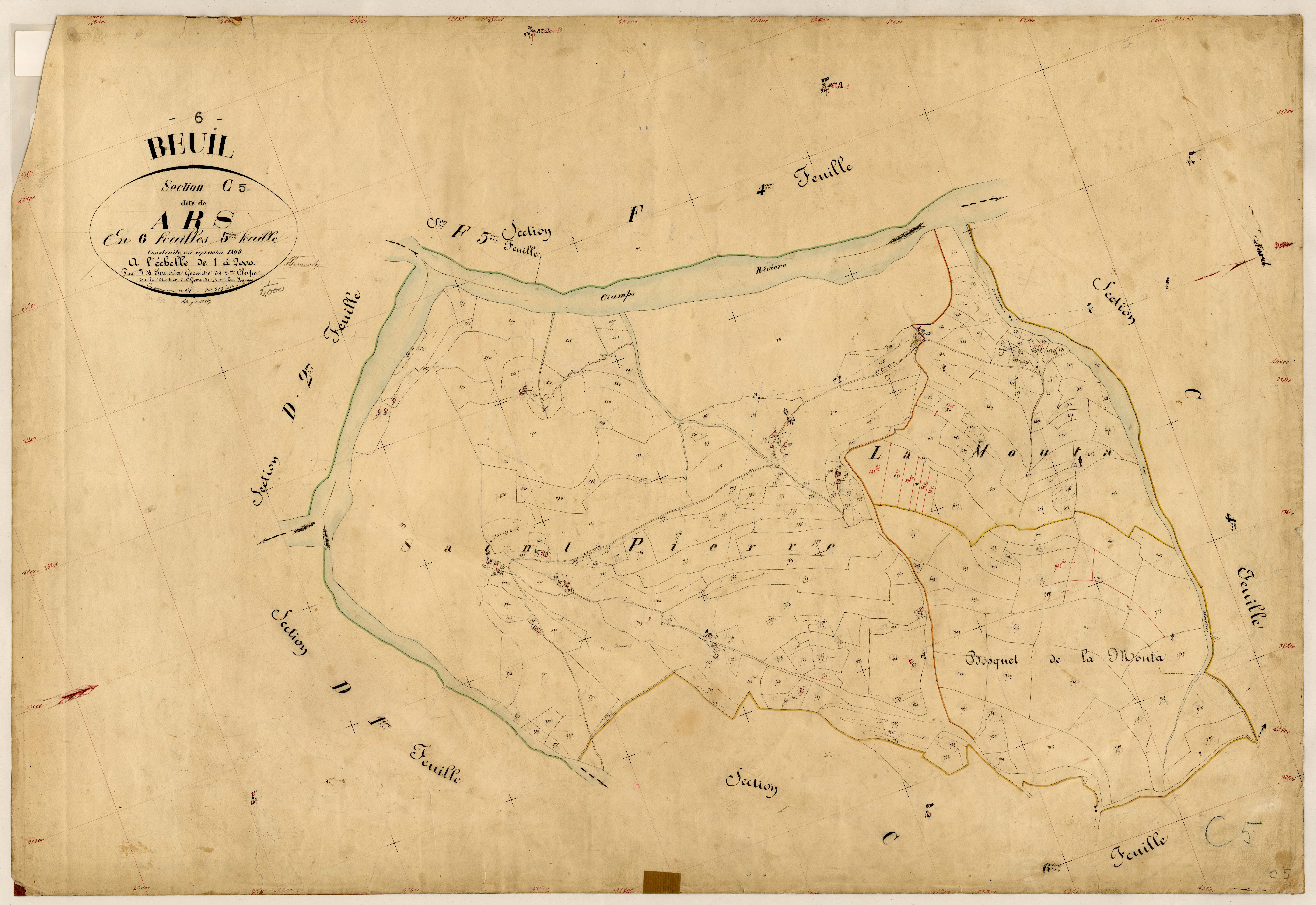 Ars. - Plan de section, C5