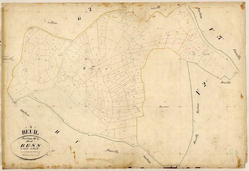 Bess. - Plan de section, G3
