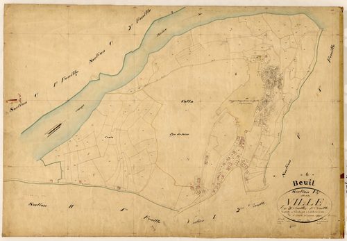 La Ville. - Plan de section, I1