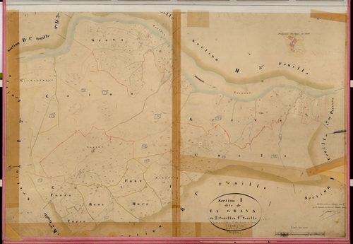 La Grava. - Plan de section, I1