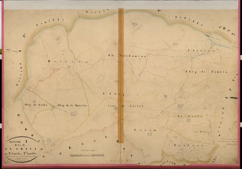 La Grava. - Plan de section, I2