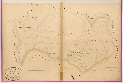 Blosasc. - Plan de section, K4