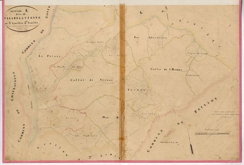 Palarea et Vienne. - Plan de section, L2