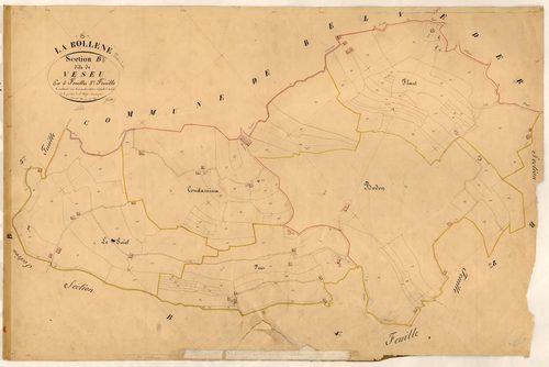 Veseu. - Plan de section, B3