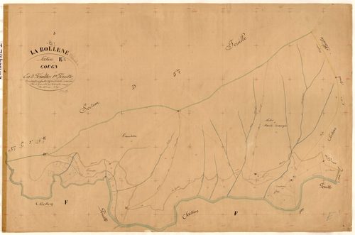 Cougn. - Plan de section, E1