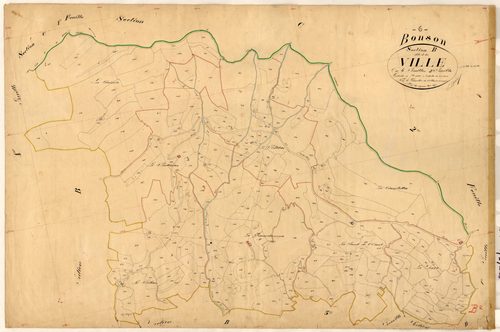 La Ville. - Plan de section, B2