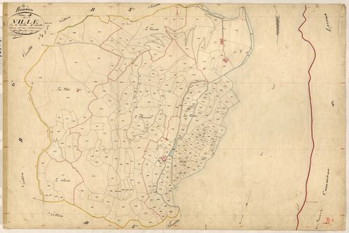 La Ville. - Plan de section, B4