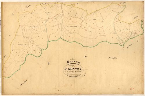 Saint Hospice. - Plan de section, C2