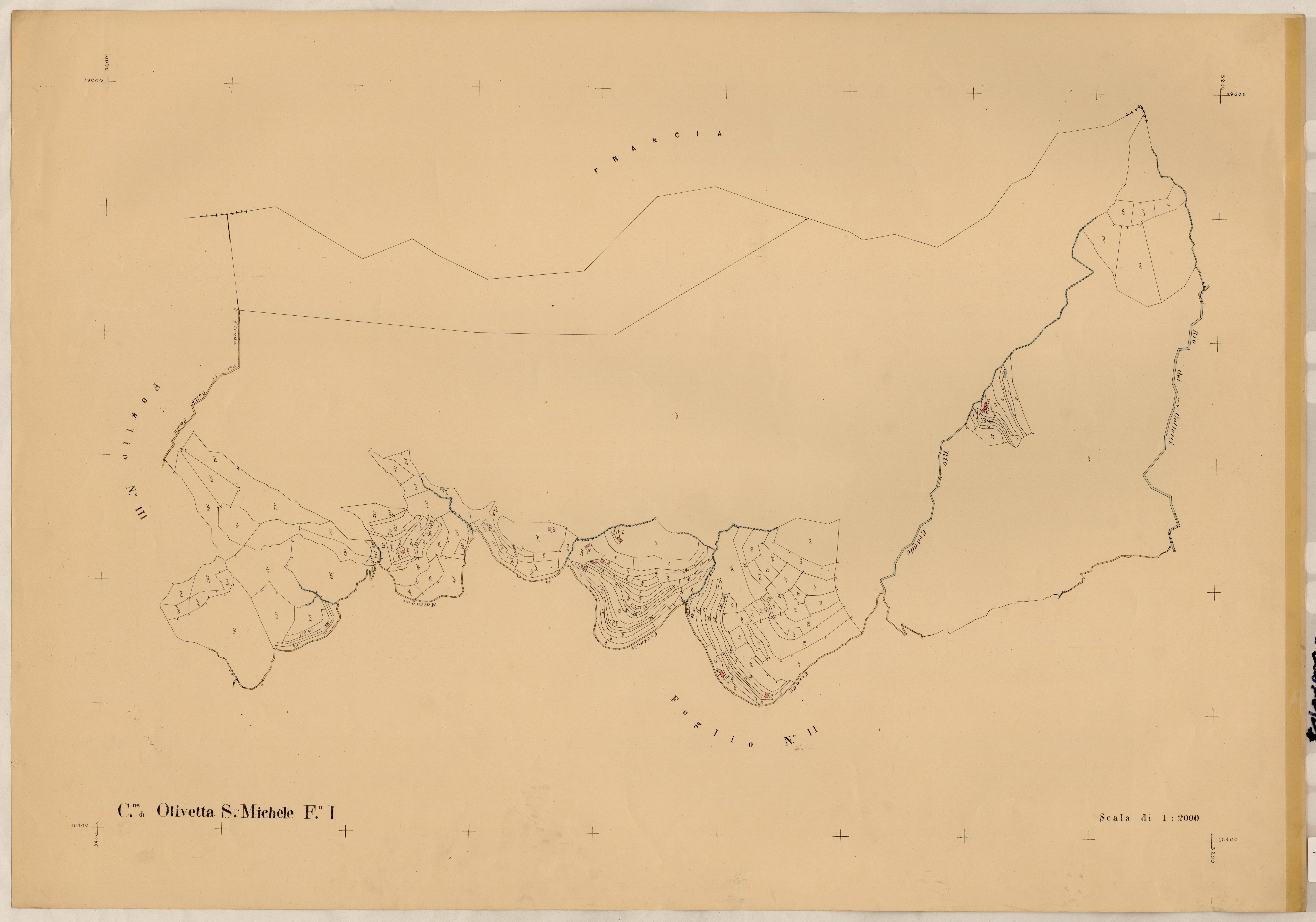 Plan de section, I